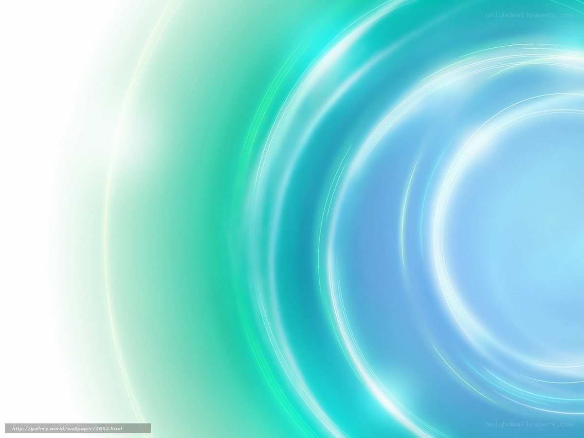 Abstract blue-green swirl