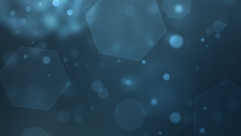 Abstract Blue Hexagons — Calm