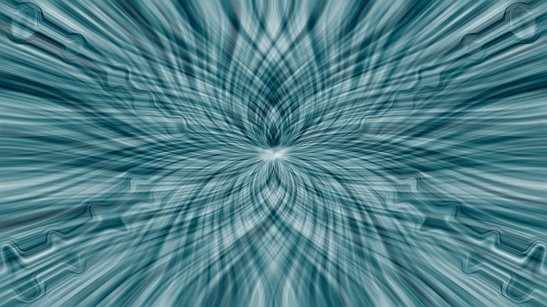 abstract blue light burst
