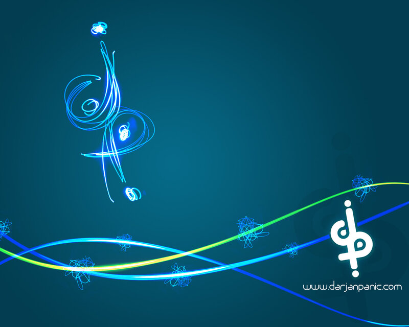 Abstract blue light design