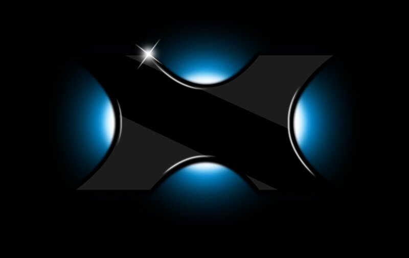 abstract blue light design