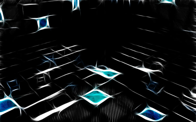 abstract blue light pattern