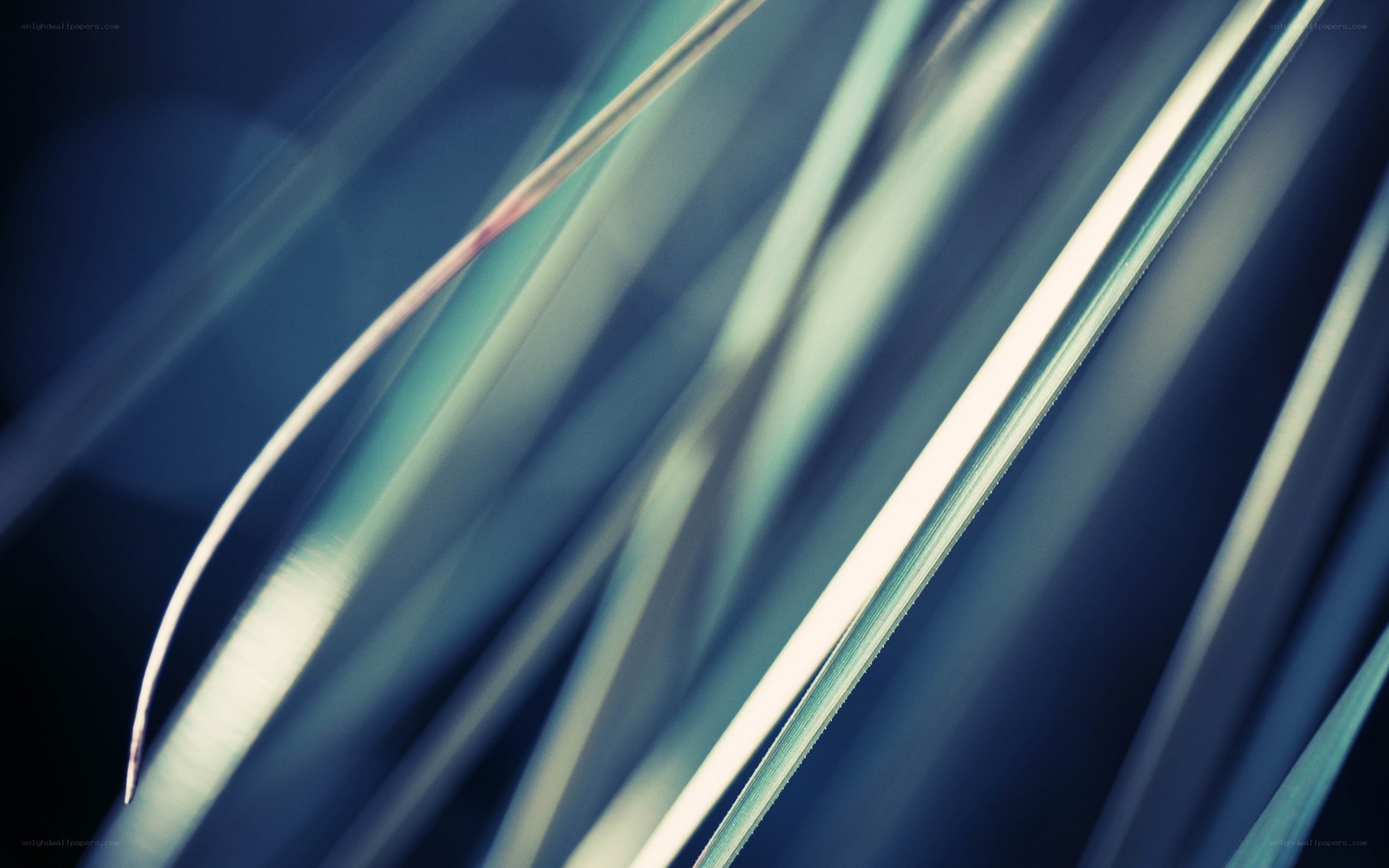 abstract blue light streaks