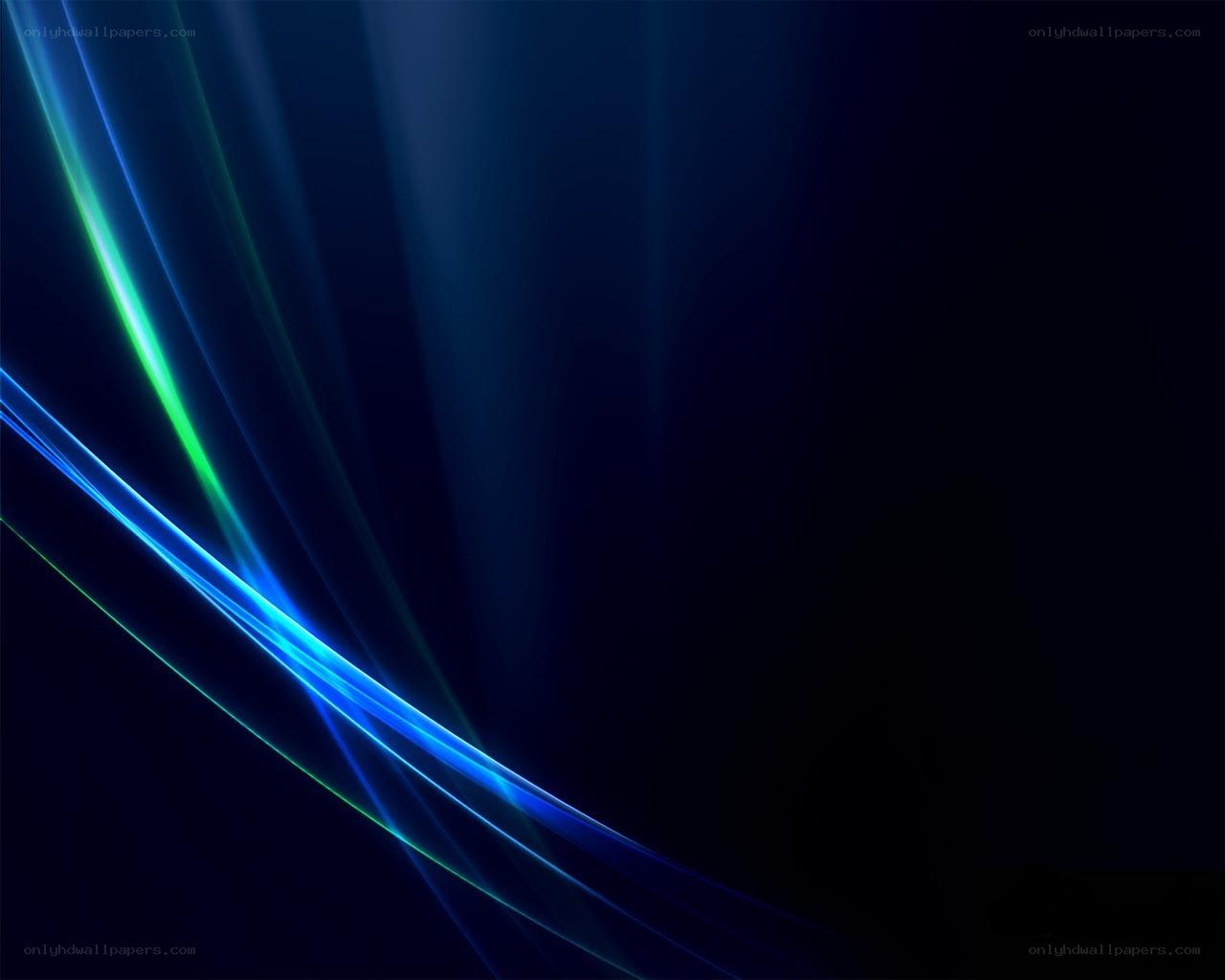 Abstract blue light streaks