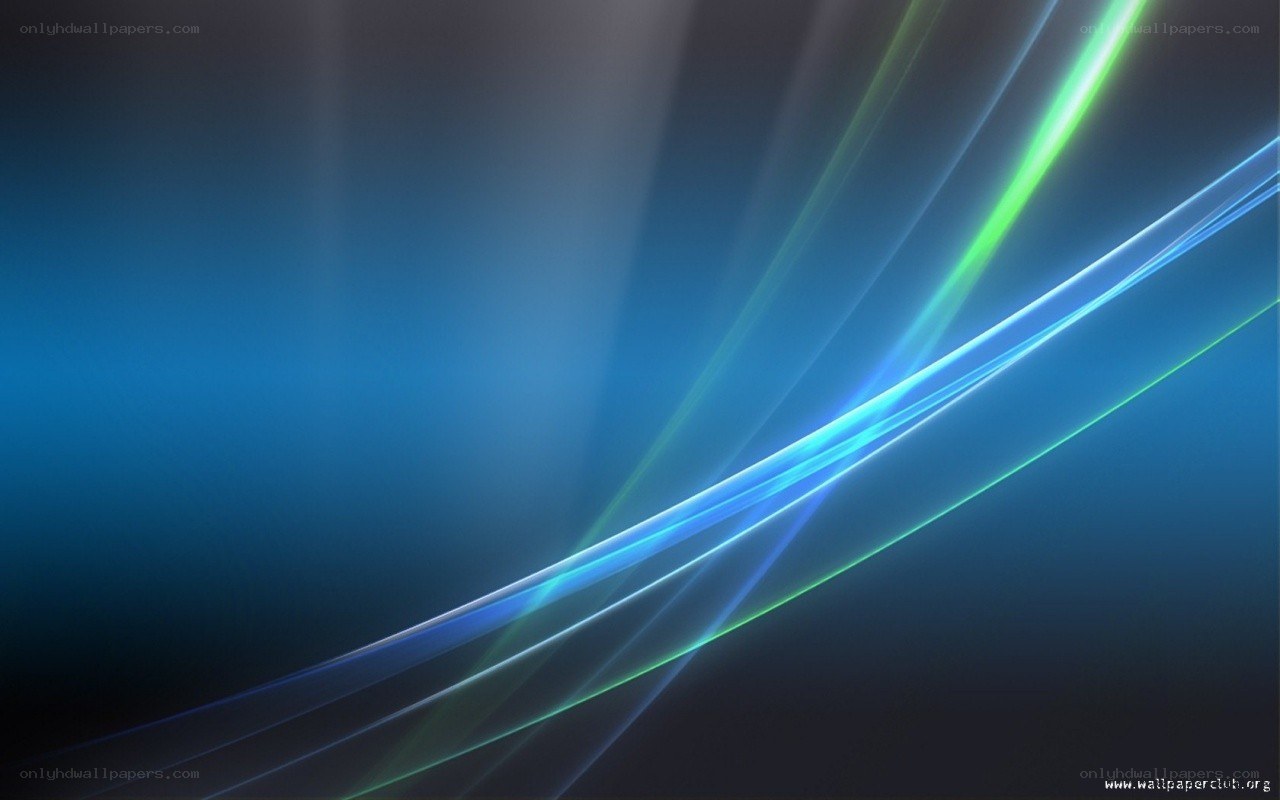 Abstract blue light streaks