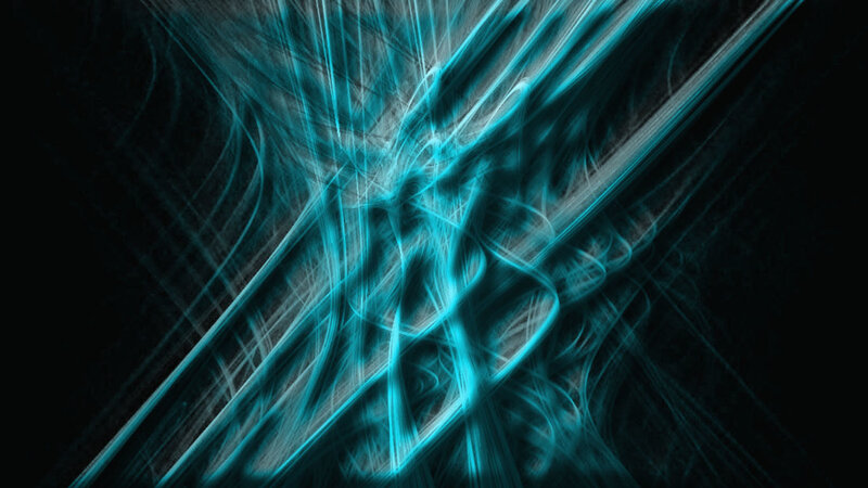 abstract blue light streaks