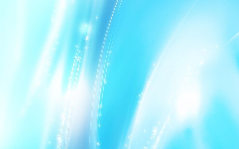 Abstract Blue Light Streaks — Serene, Digital Art, Light Streaks, Sparkles