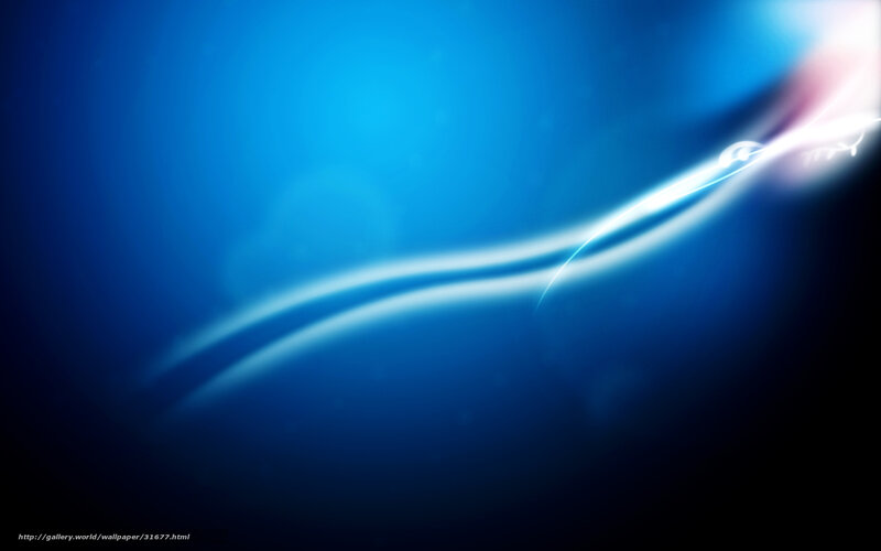 Abstract Blue Light Streaks — Serene