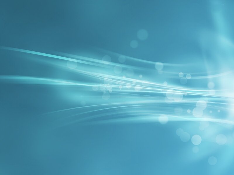 Abstract Blue Light Waves — Serene, Light Streaks