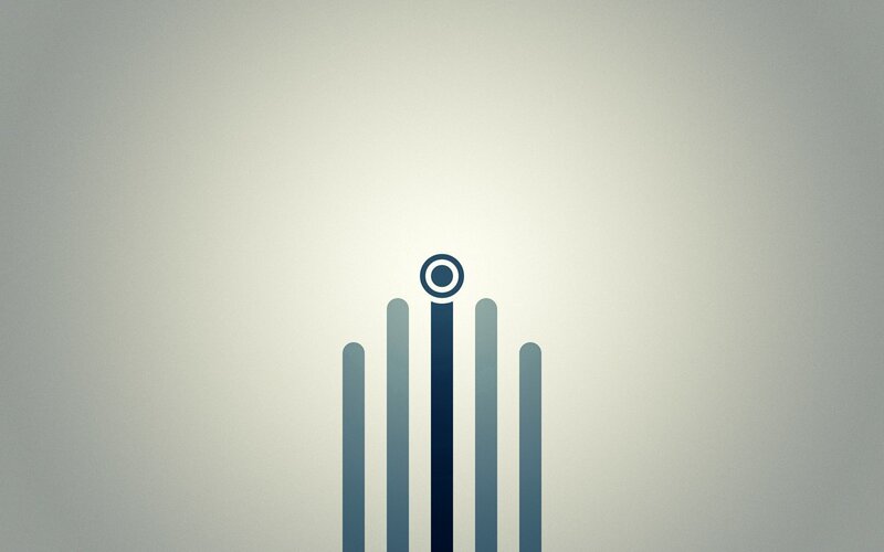 abstract blue lines design