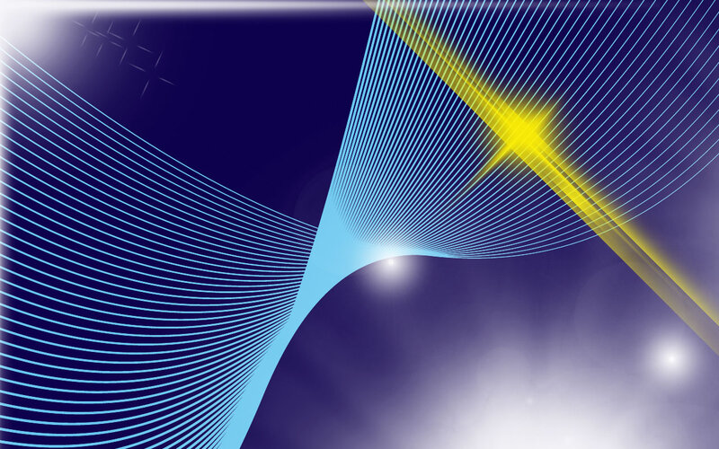 Abstract Blue Lines — Dynamic