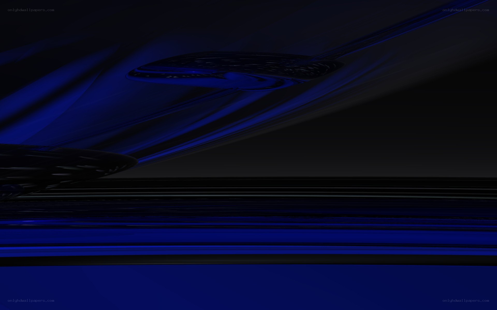 abstract blue liquid motion