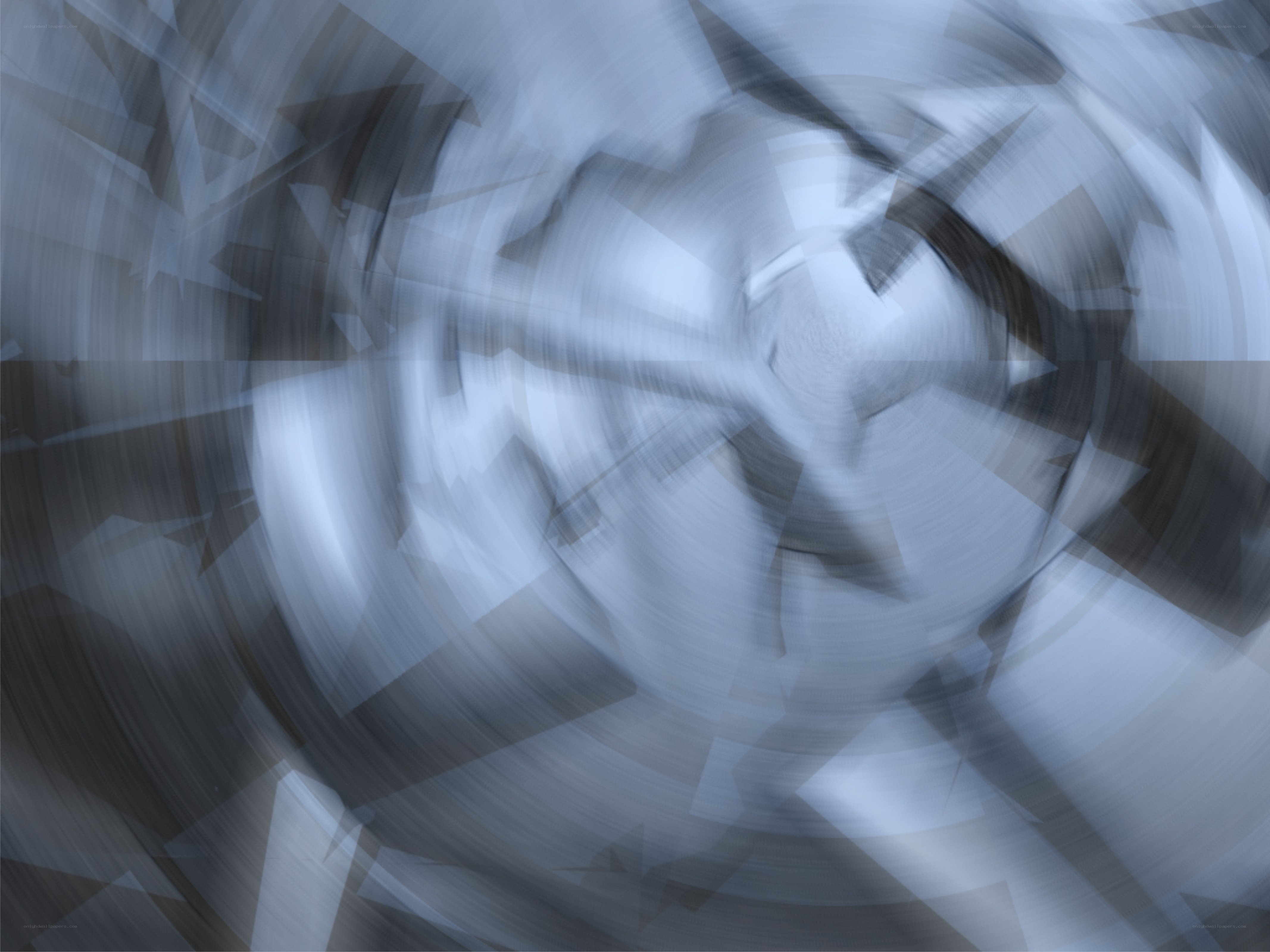 abstract blue motion blur