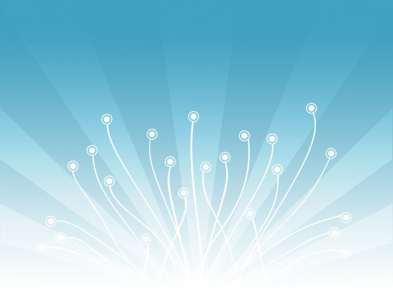 abstract blue network design