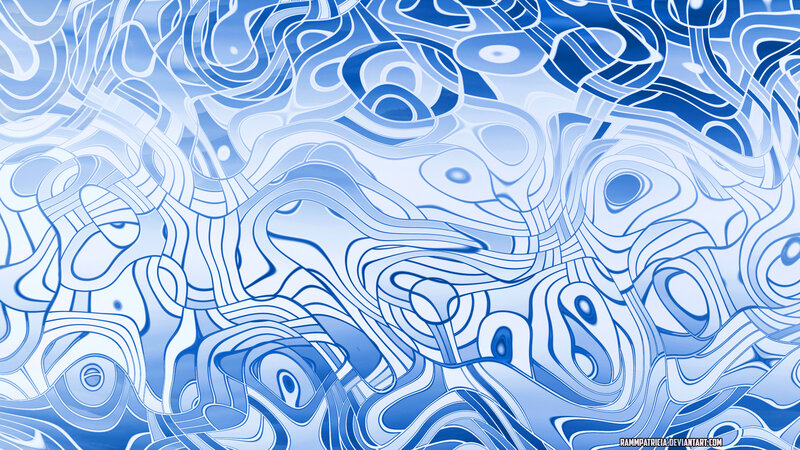 Abstract Blue Pattern — Calm, Lines