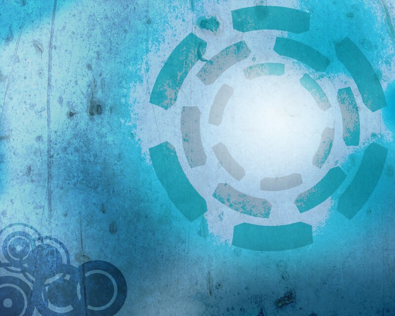 Abstract Blue Pattern — Cool
