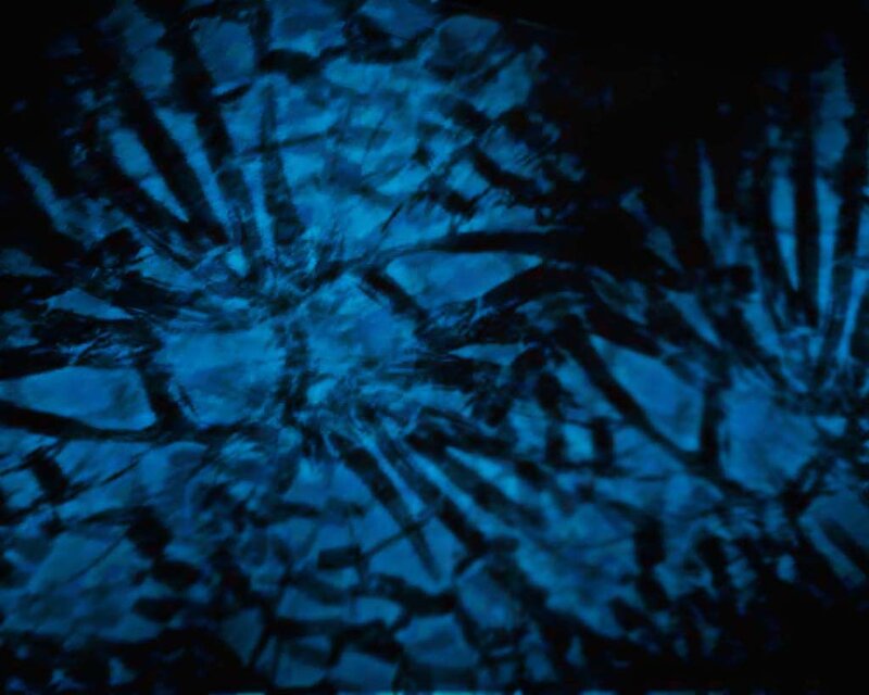 Abstract Blue Pattern — Dark
