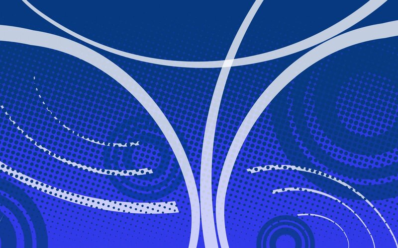 Abstract Blue Pattern — Dynamic