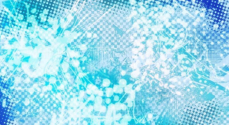 Abstract Blue Pattern — Energetic