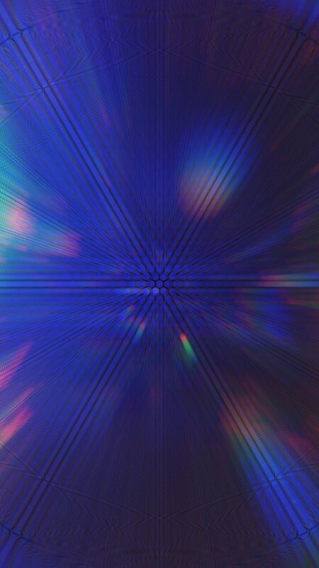 Abstract Blue Pattern — Hypnotic, Digital Art