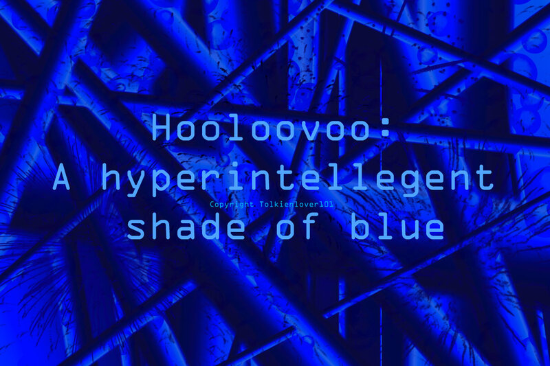 Abstract Blue Pattern — Mysterious