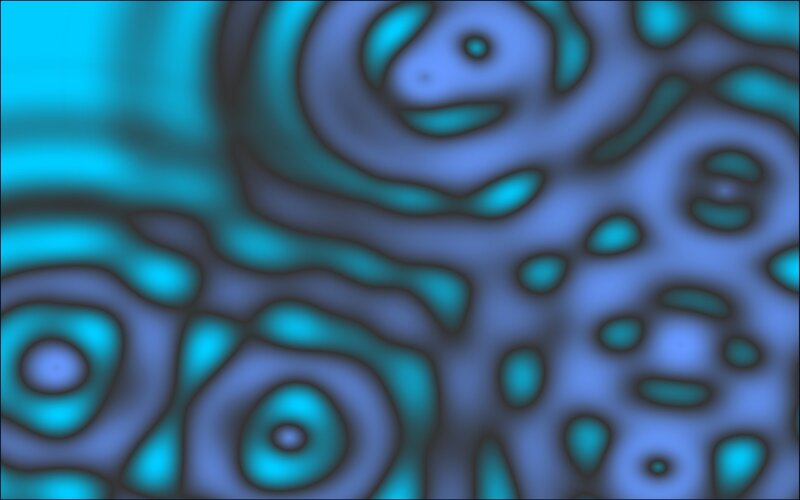 Abstract Blue Patterns — Calm