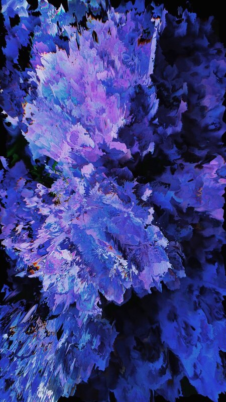 Abstract Blue-purple Pattern
