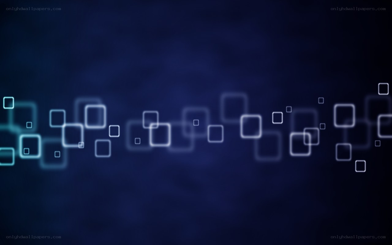 abstract blue squares animation