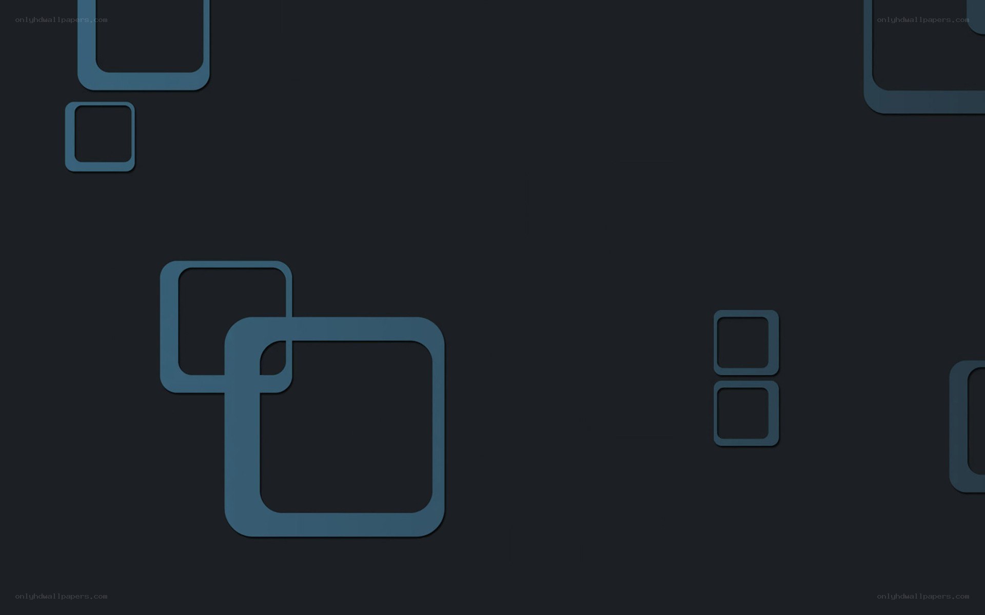 abstract blue squares pattern