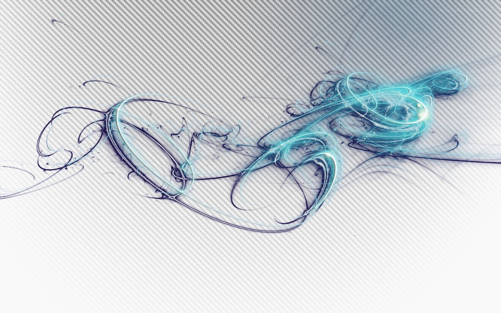 abstract blue swirl design