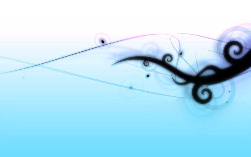 abstract blue swirl design