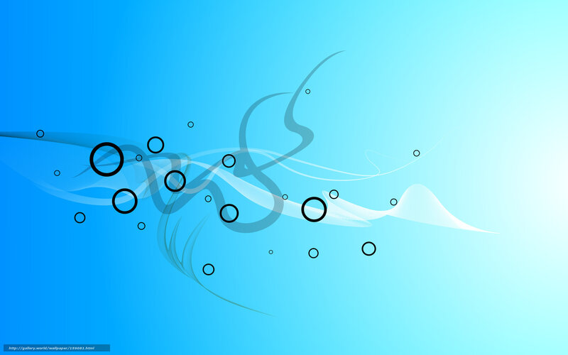 Abstract Blue Swirls — Calm, Circles
