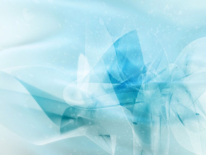 Abstract Blue Swirls — Calm, Light