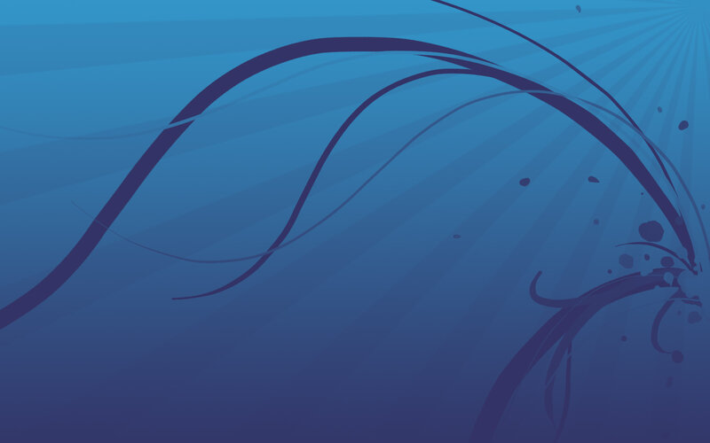 Abstract Blue Swirls — Calm, Rays