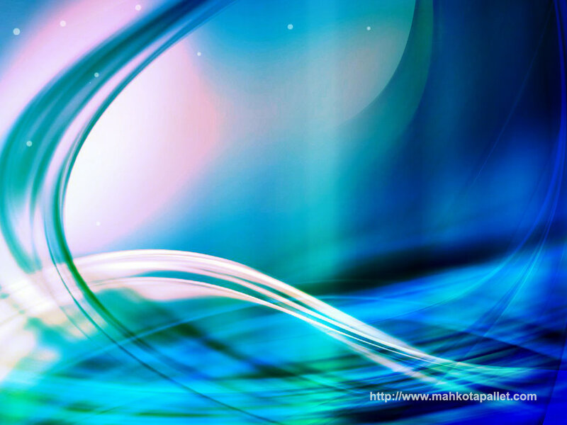 Abstract Blue Swirls — Serene, Digital Art, Light Streaks