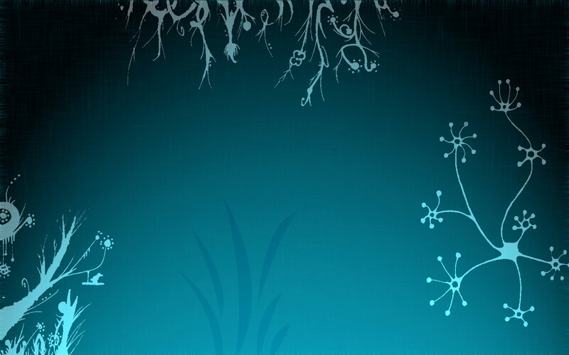 abstract blue underwater scene