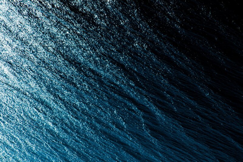 Abstract blue water texture