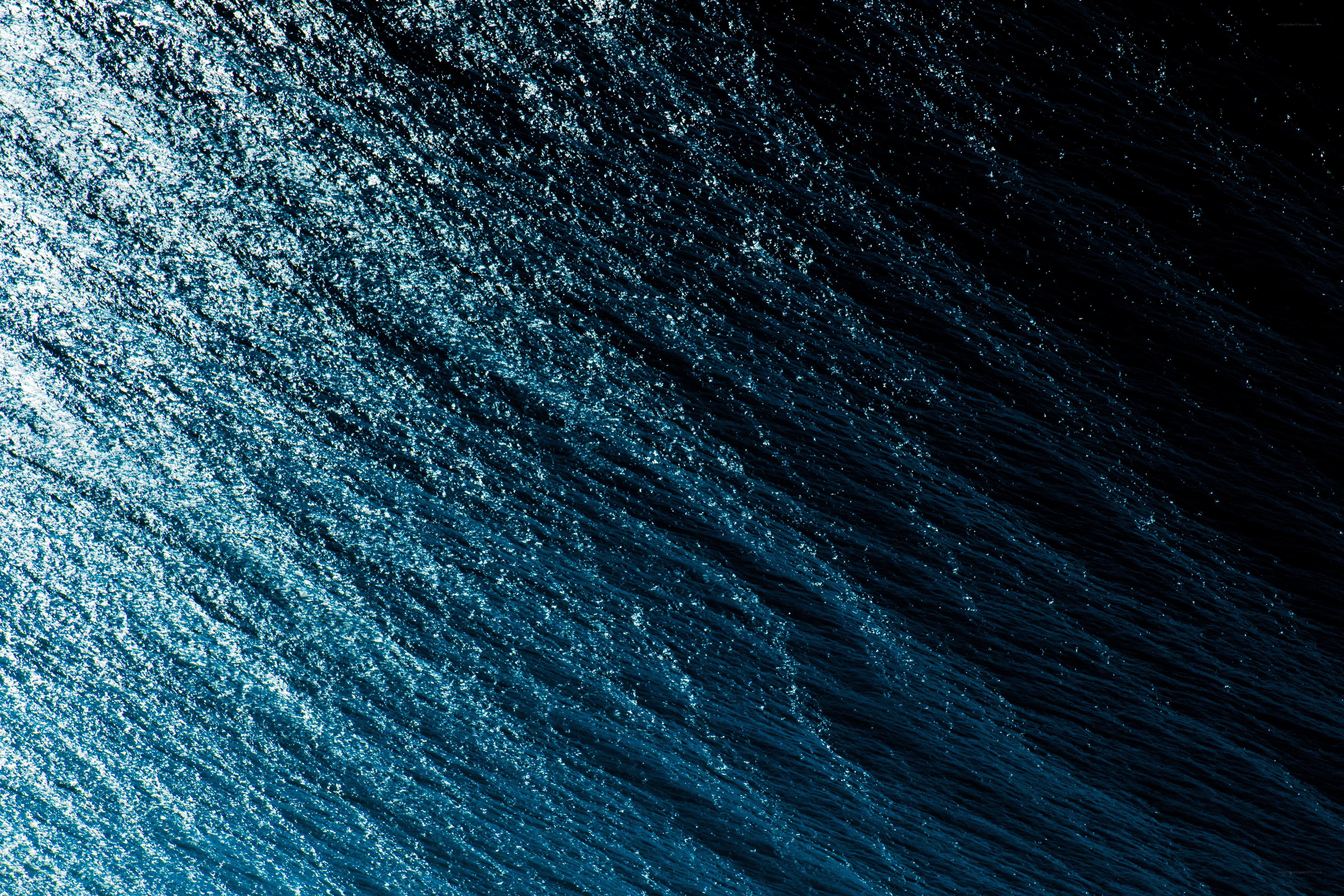 Abstract blue water texture