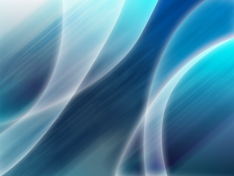 Abstract blue wave design