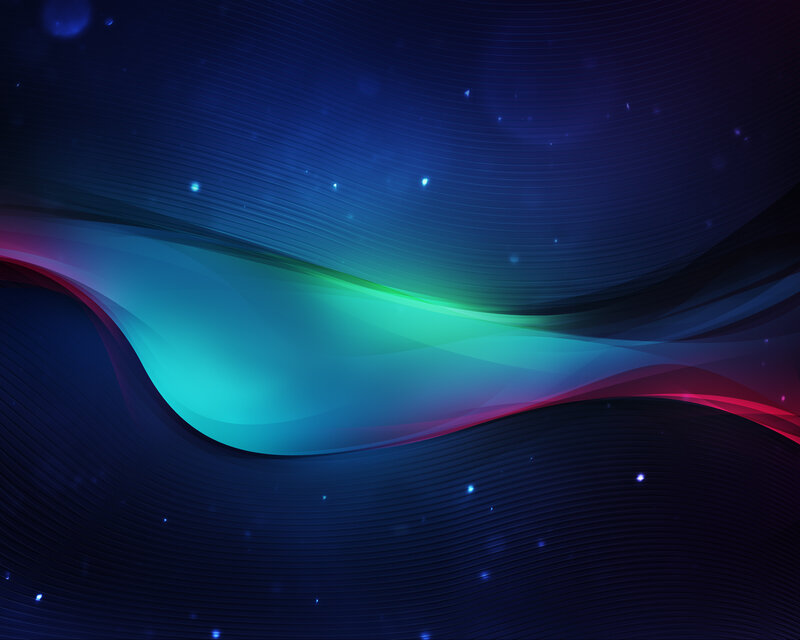 Abstract blue wave design