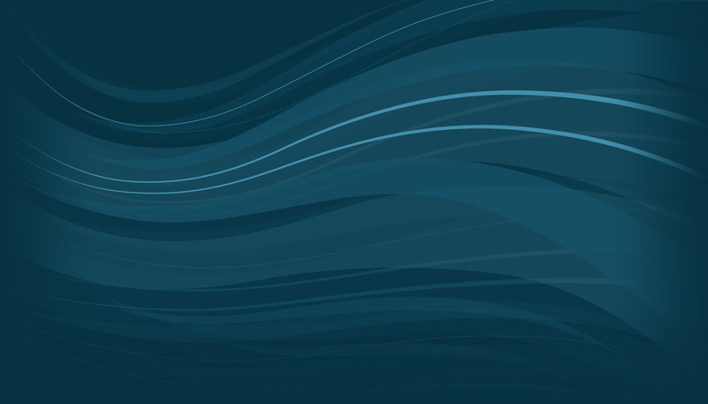 abstract blue wave design