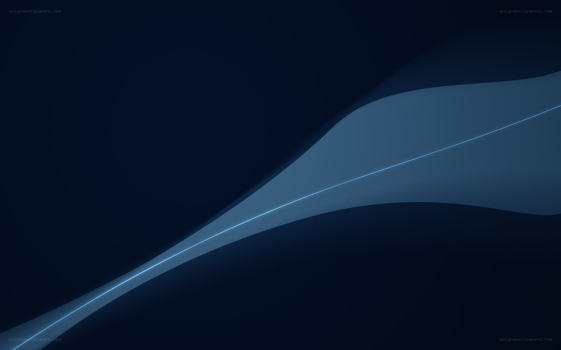 abstract blue wave design