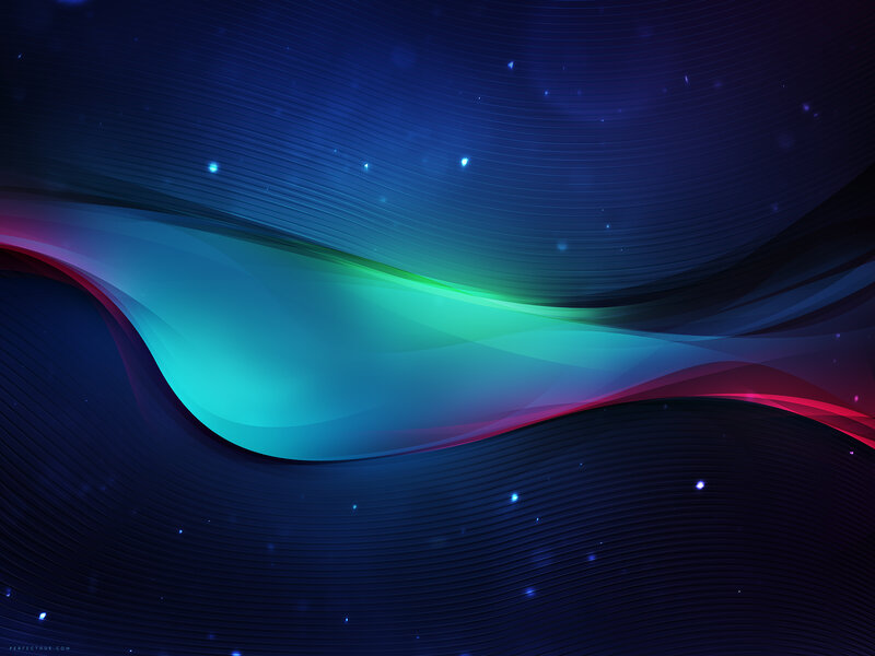 Abstract blue wave design