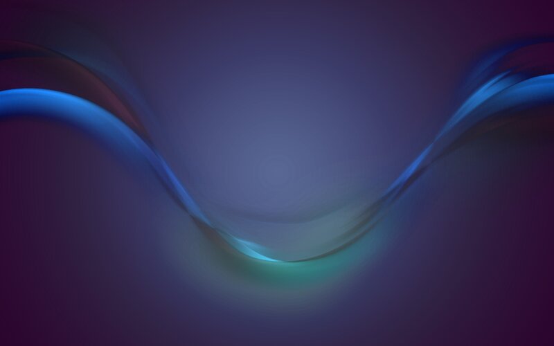 Abstract blue wave design