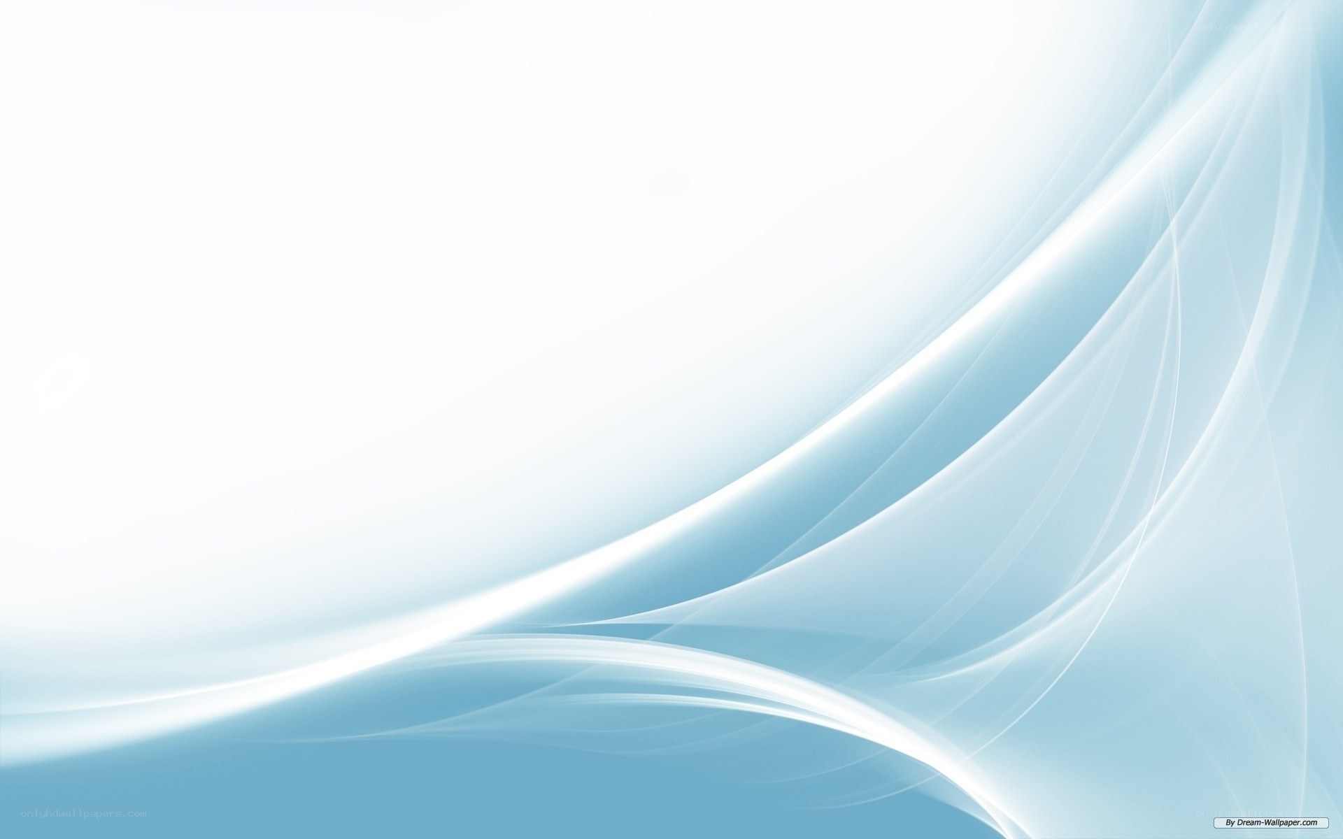 abstract blue wave design
