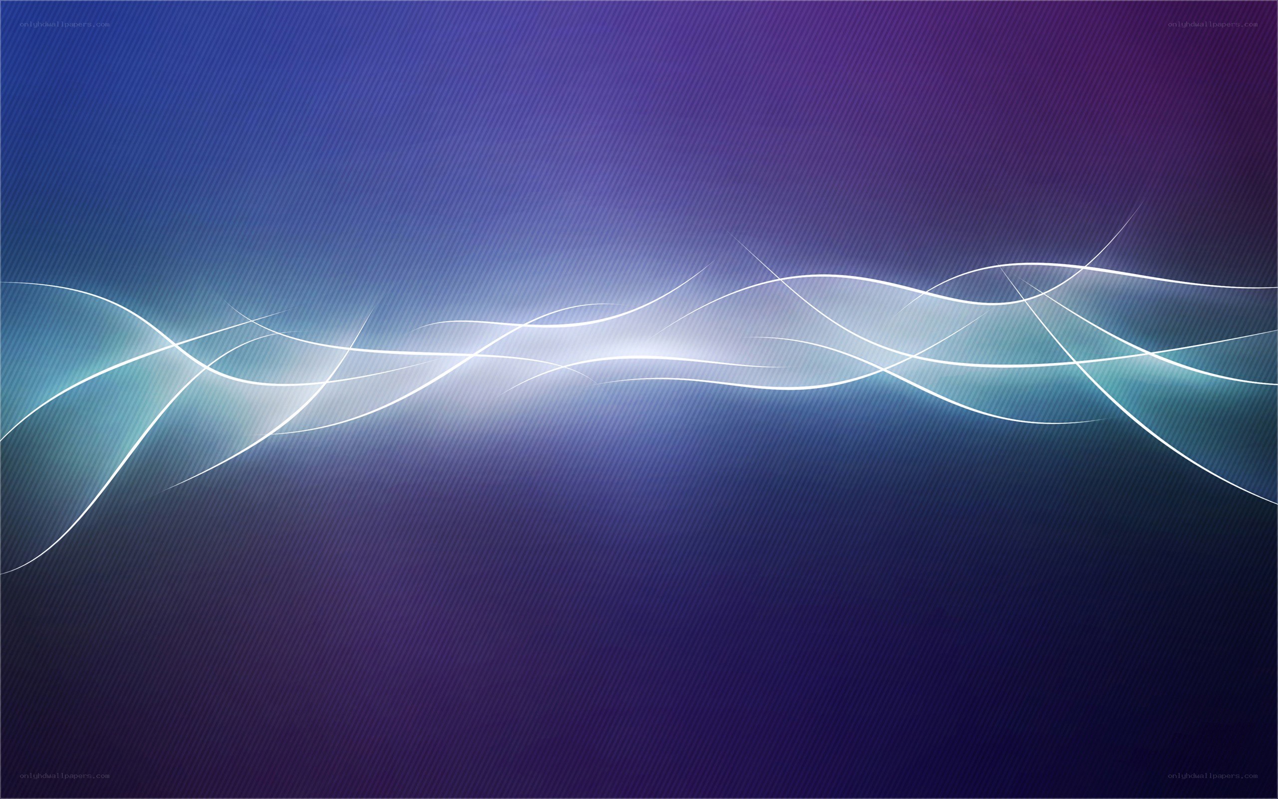 Abstract blue wave design