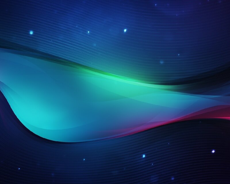 Abstract blue wave design