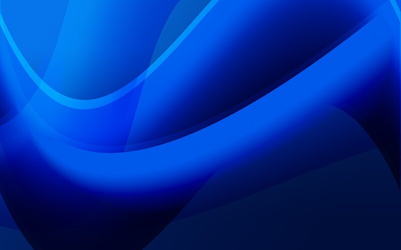 Abstract blue wave design