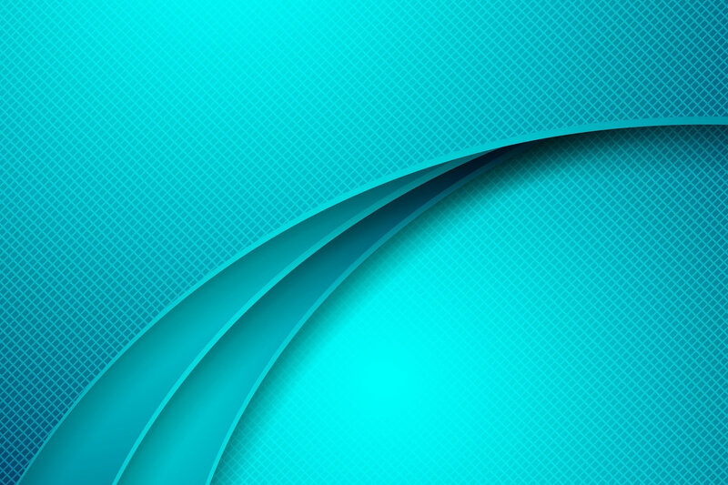 Abstract Blue Wave Design — Calm, Grid Pattern