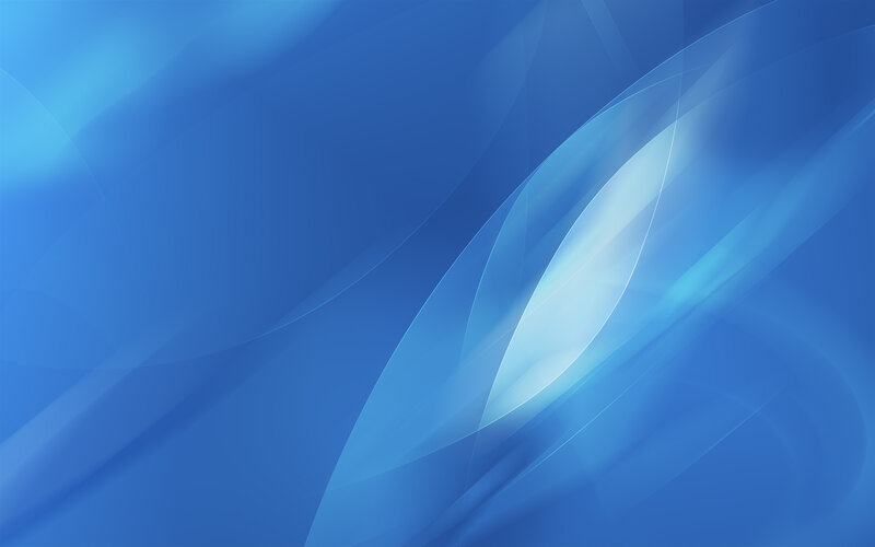 Abstract Blue Wave Design — Calm, Light